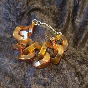Golden Geometric Bracelet